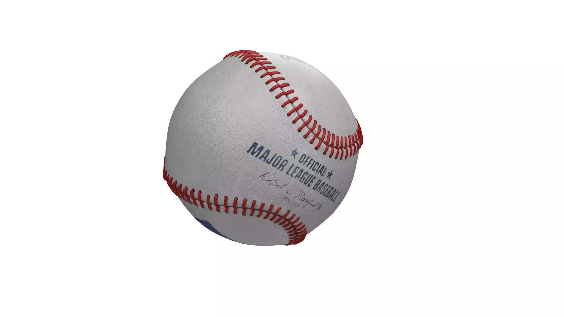 Baseball  ball    3D model_0