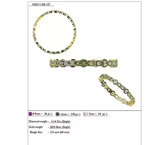 Gold Ring With Diamonds 11