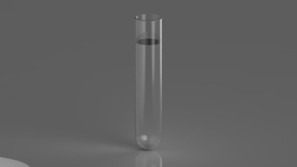 Test tube Free 3D model_1
