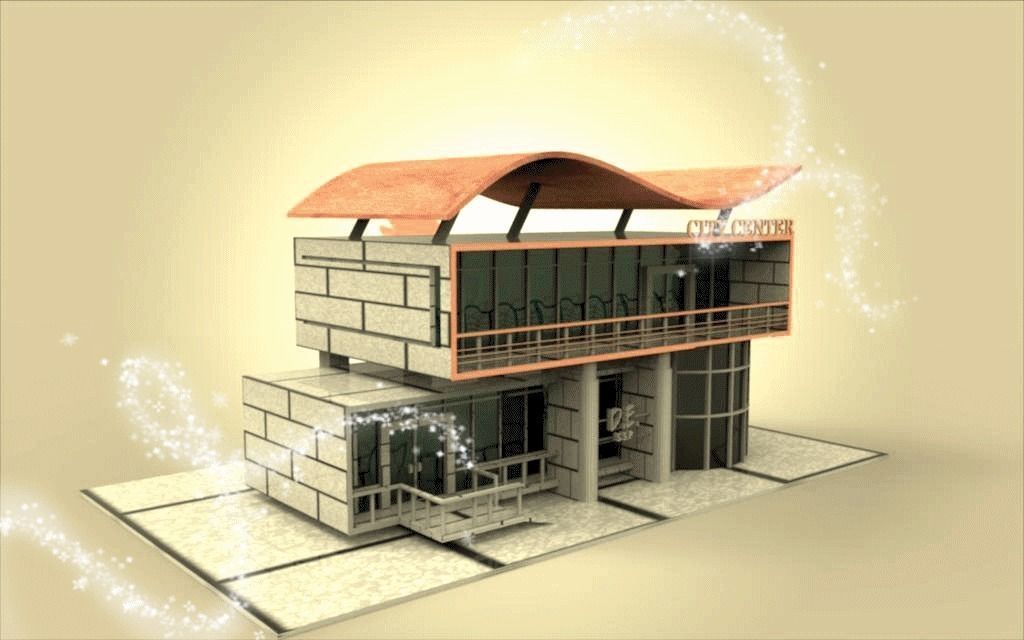 City Center-Collaboration Project Free 3D model