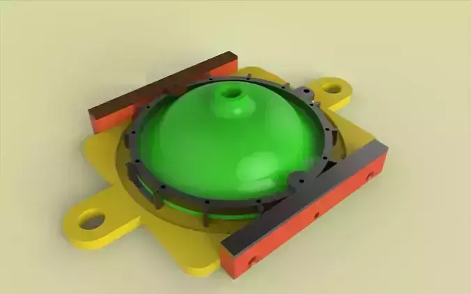 A Jig for Flange Free 3D model