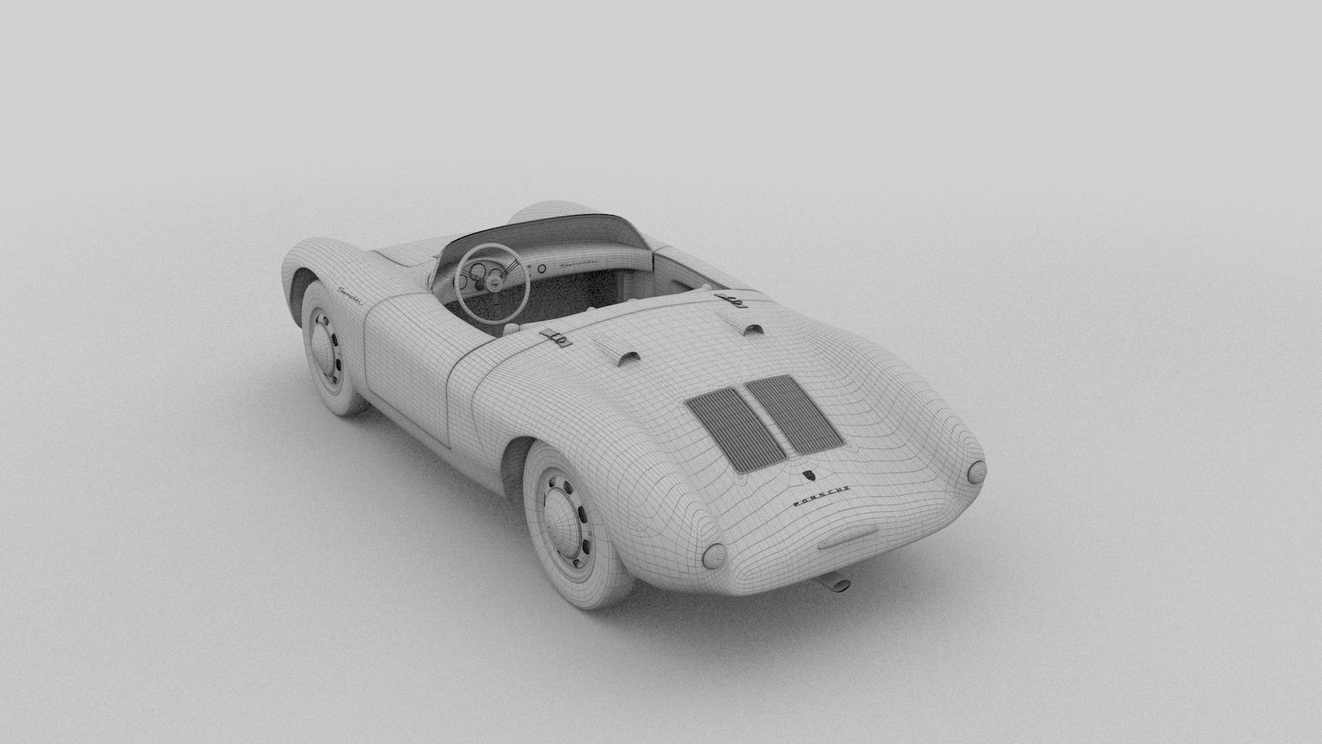 Porsche 550 Spyder 3D model_27