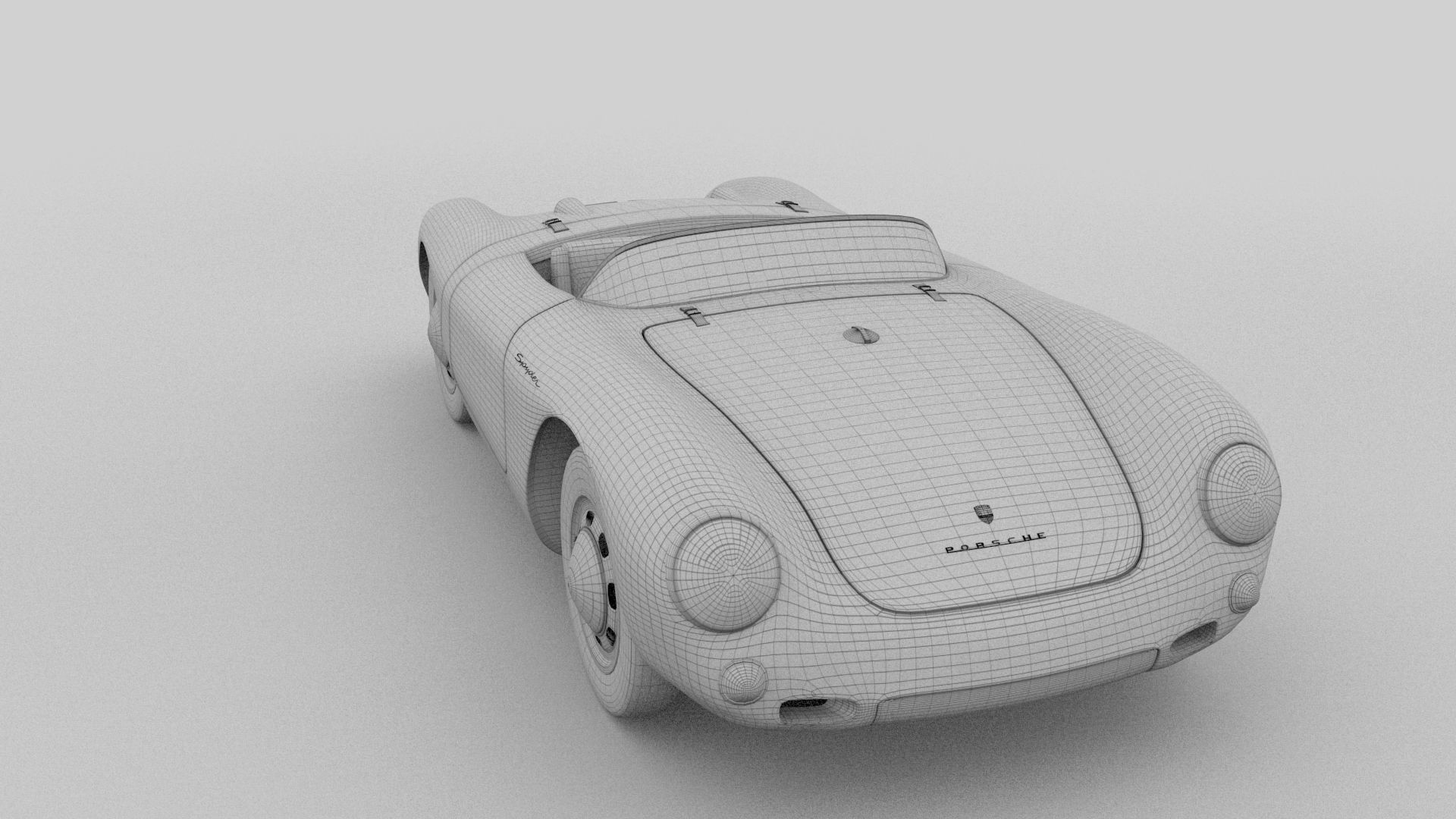 Porsche 550 Spyder 3D model_28
