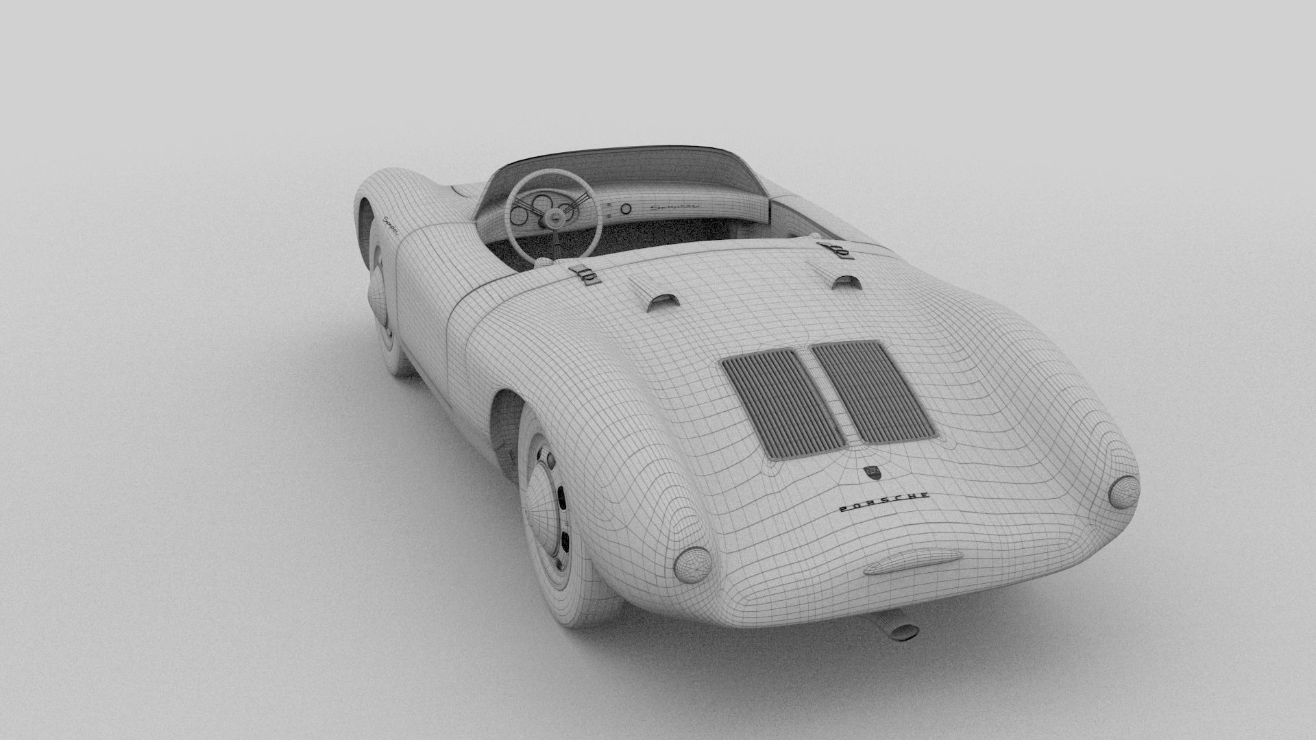Porsche 550 Spyder 3D model_29