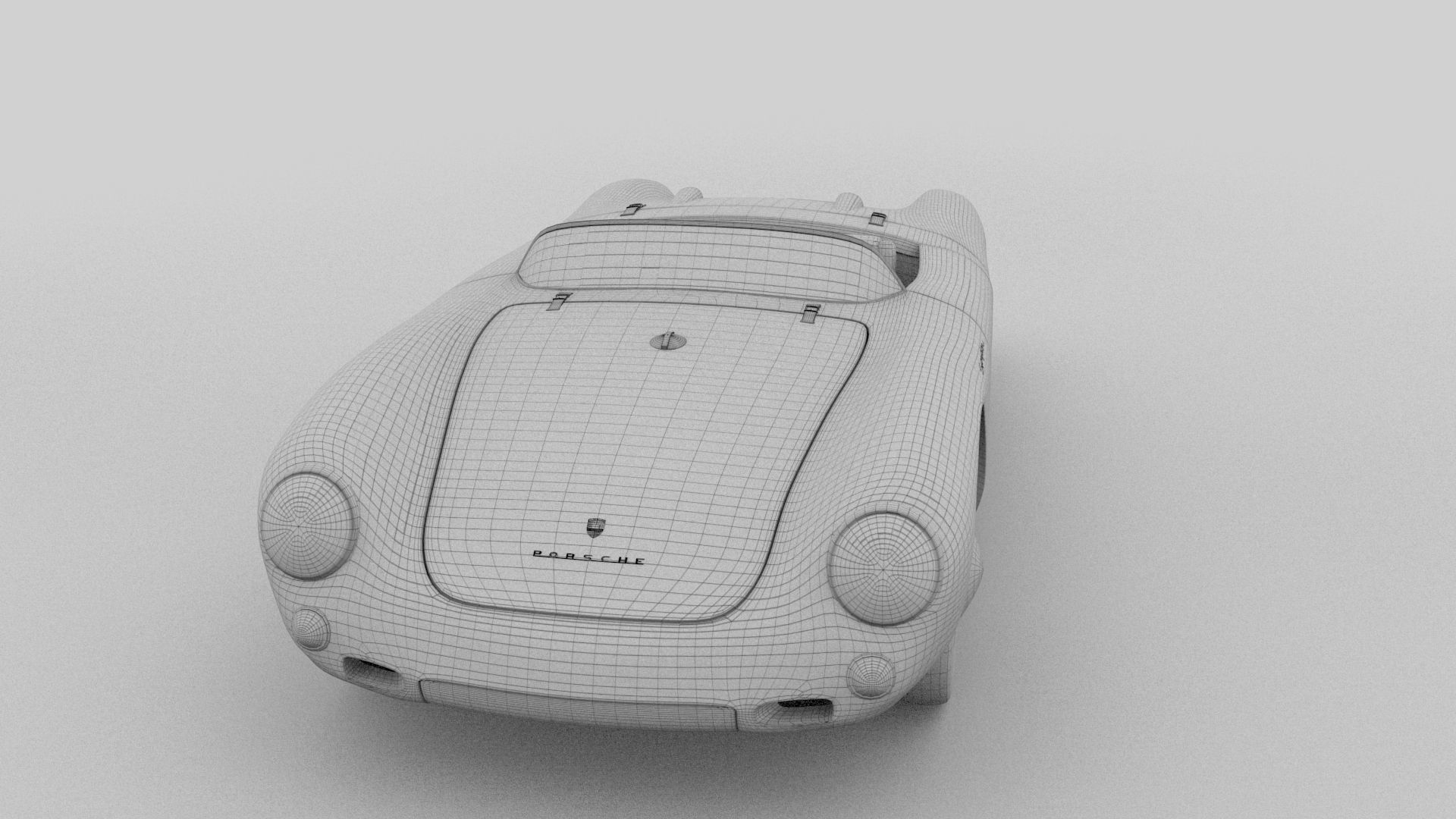 Porsche 550 Spyder 3D model_35