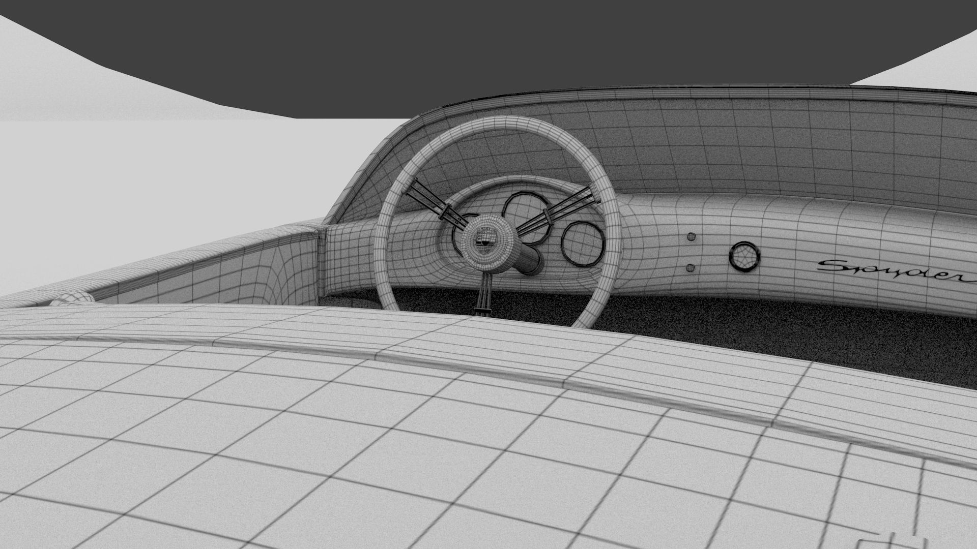 Porsche 550 Spyder 3D model_19
