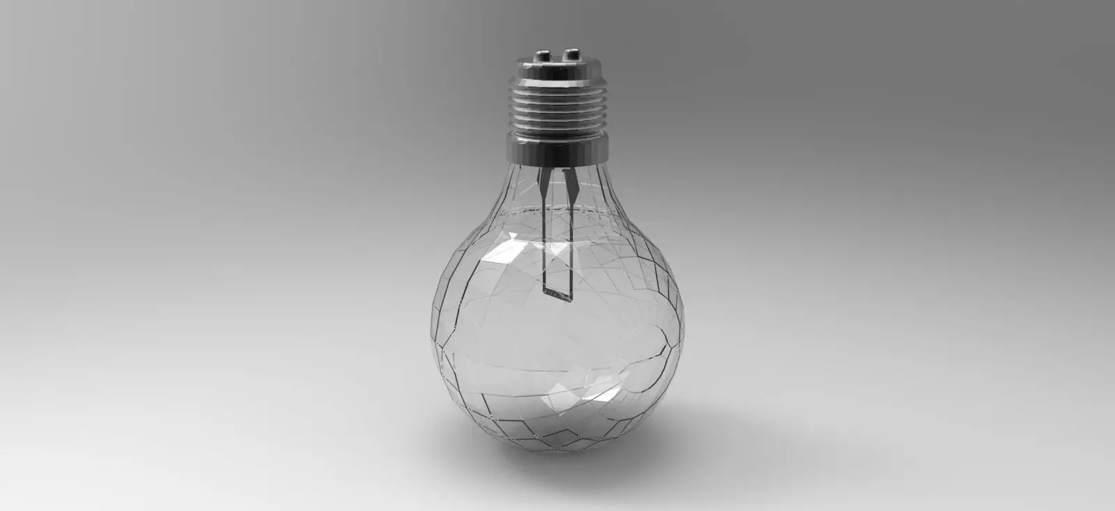 100 Watt Bulb Free 3D model_0
