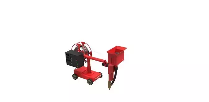 Submerged arc welding Free 3D model
