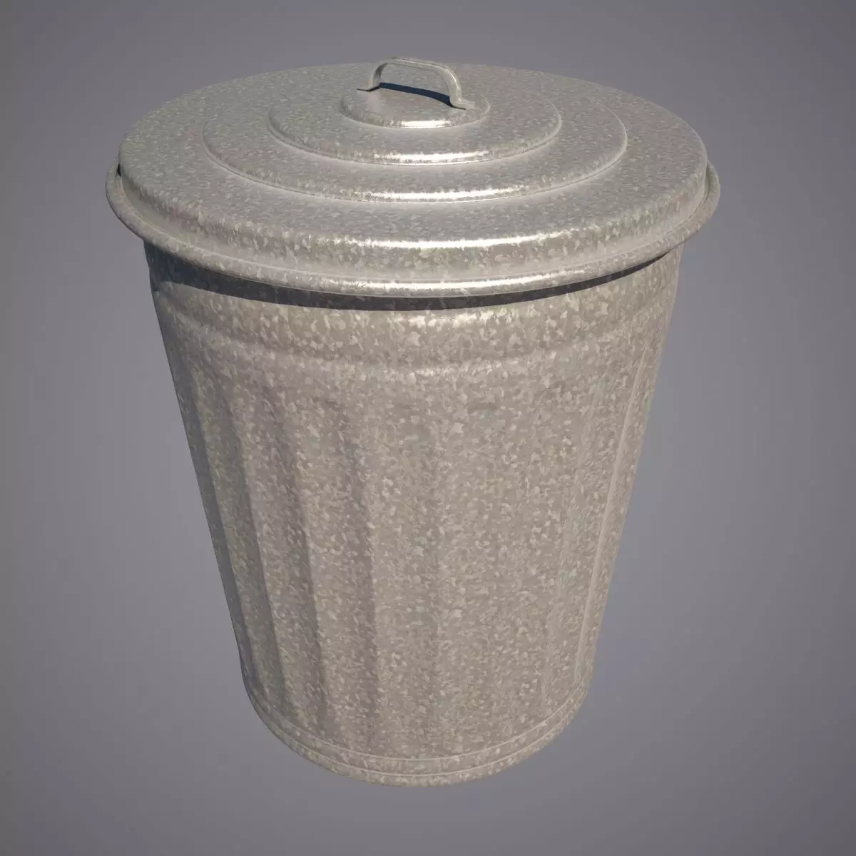 Trash can 3D model_0