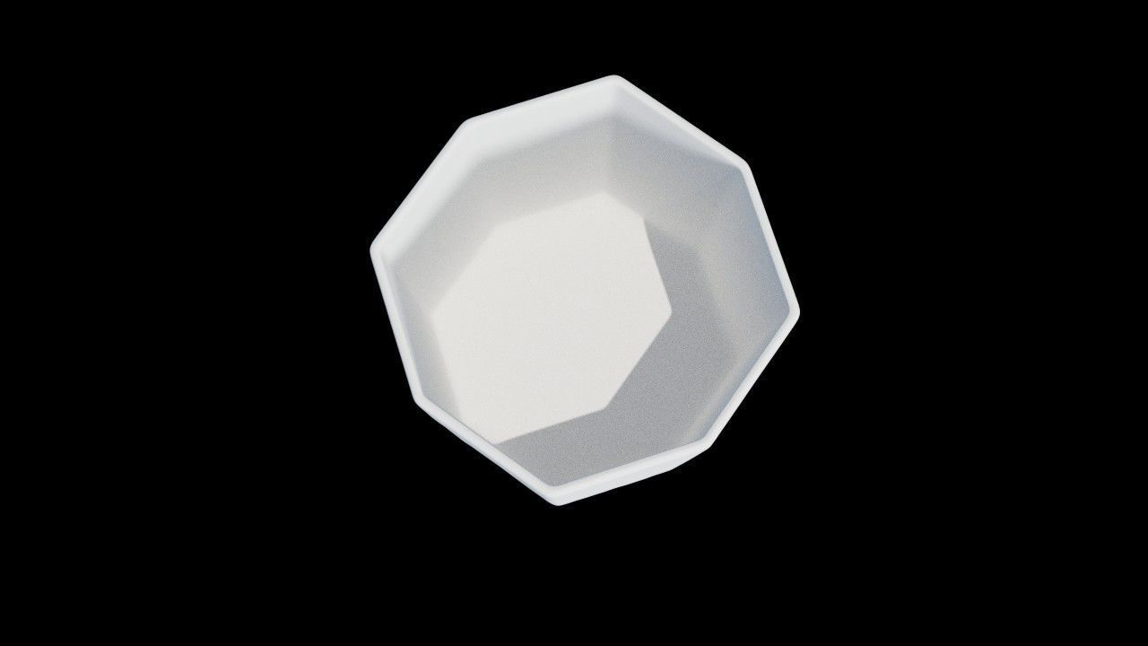 glass vase Free 3D model_5