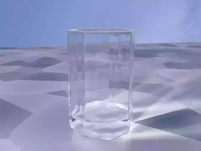 glass vase