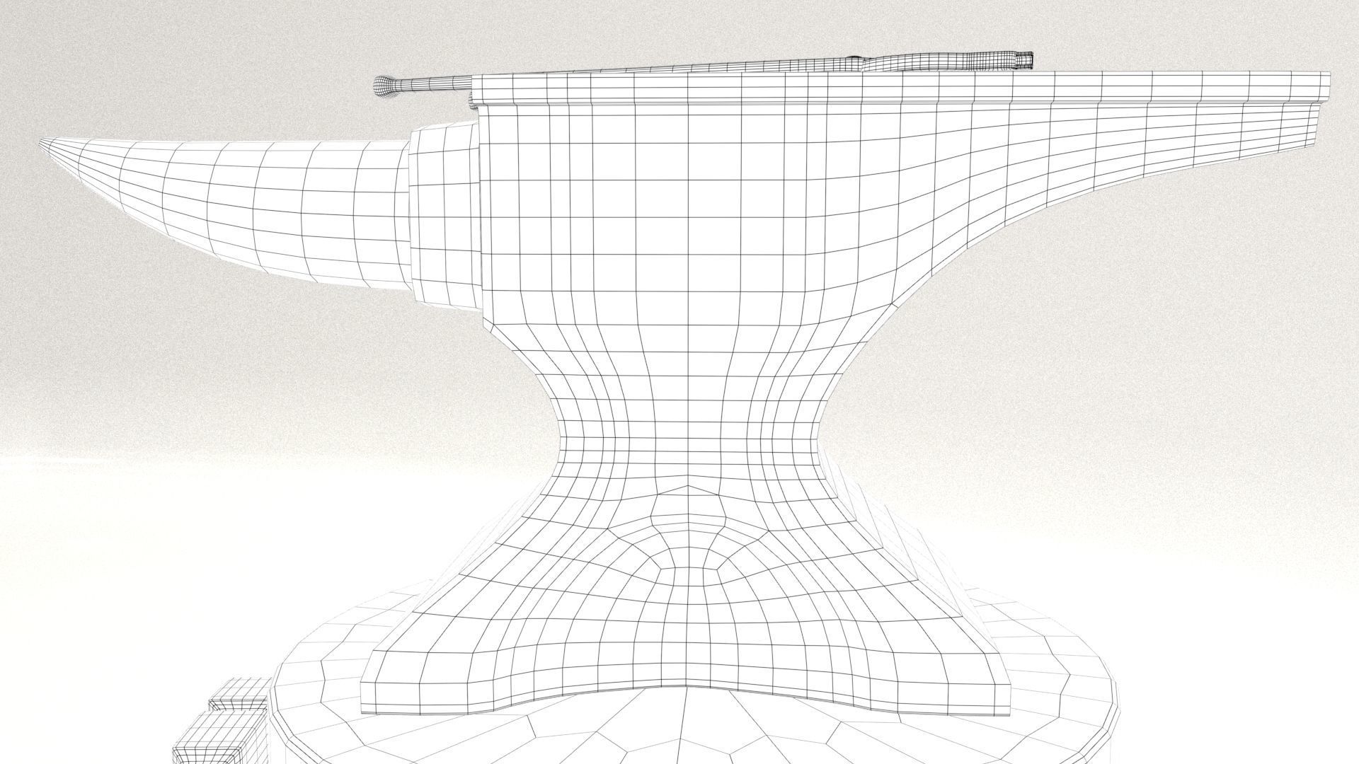 Blacksmith Set Low-poly 3D model_33