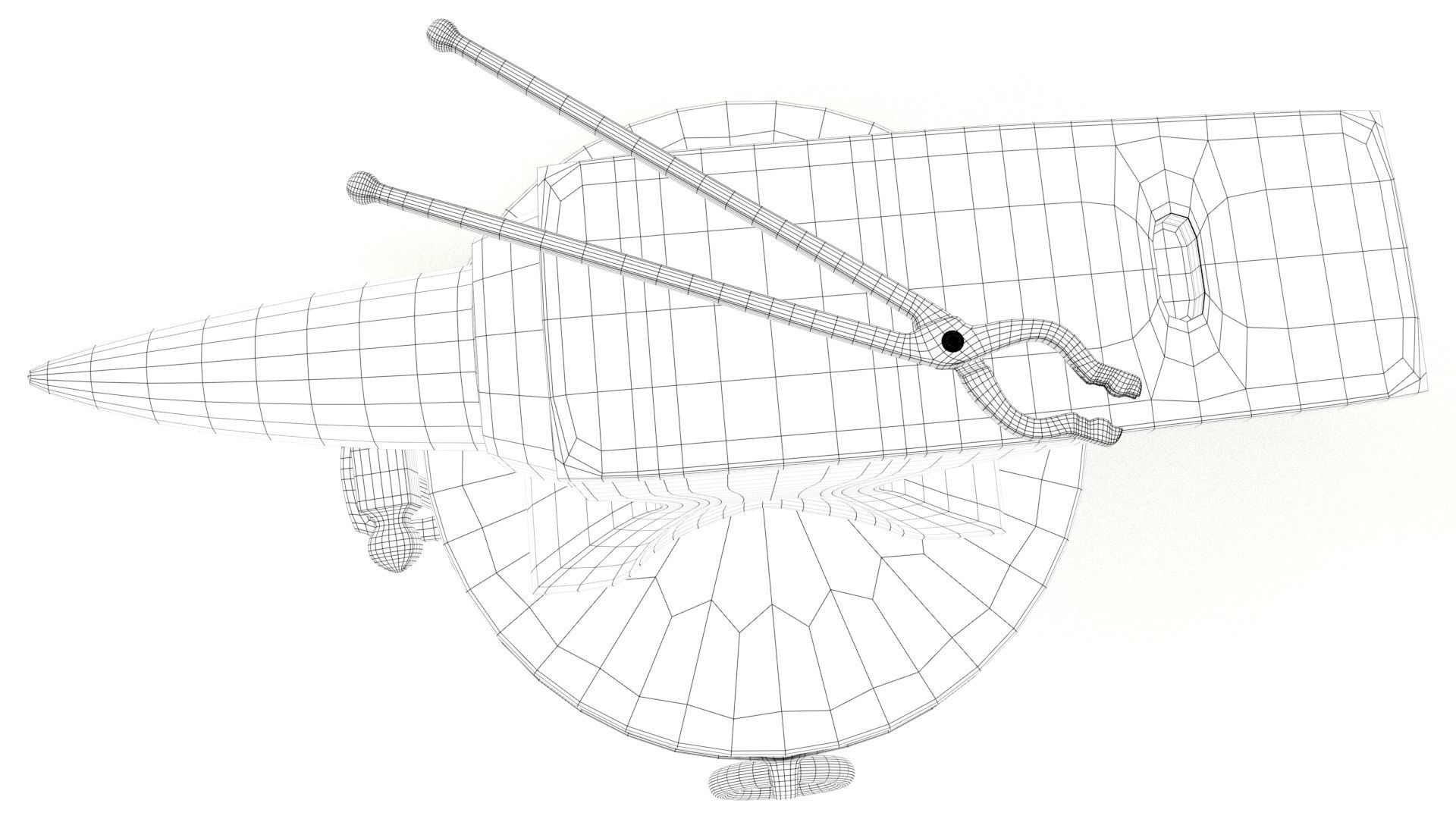 Blacksmith Set Low-poly 3D model_25
