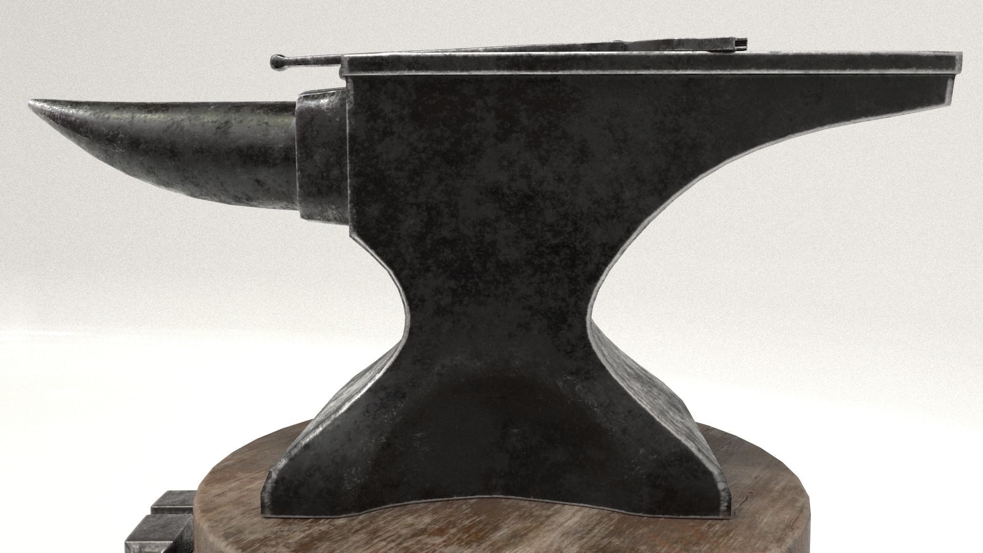 Blacksmith Set Low-poly 3D model_32