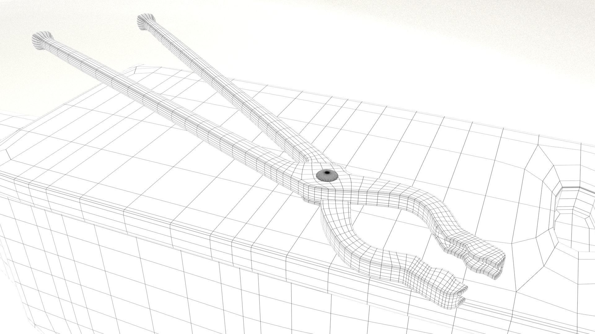 Blacksmith Set Low-poly 3D model_29