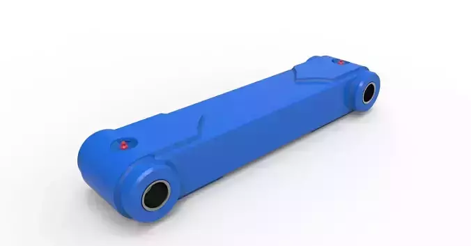 link hydraulic cylinder Free 3D model