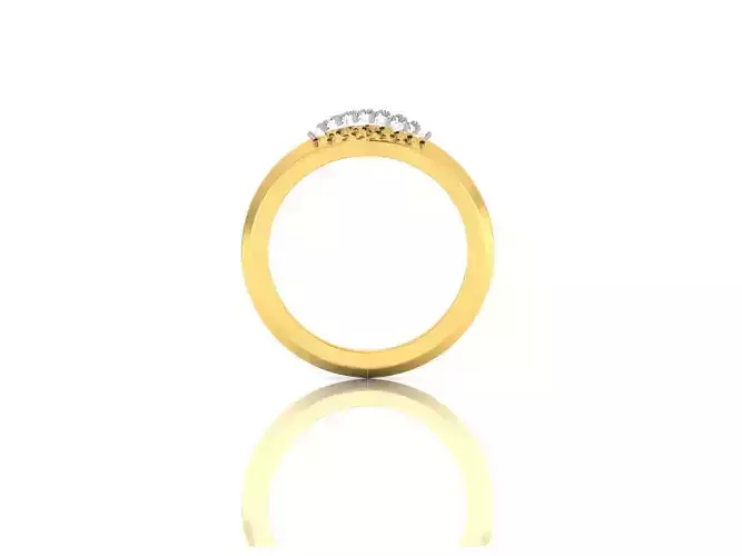Gold Engagement Ring With Diamonds 78