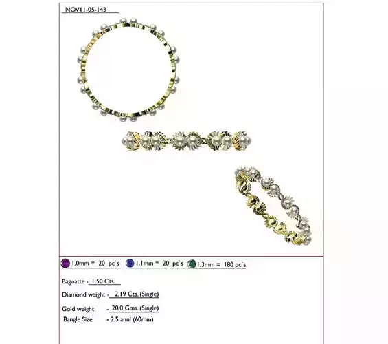 Gold Eternity Ring With Pearls