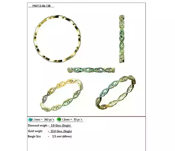 Twisted Shaped Ring 1