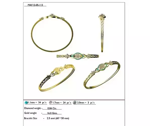 Marquise Shaped Gold Thin Ring With Gemstones