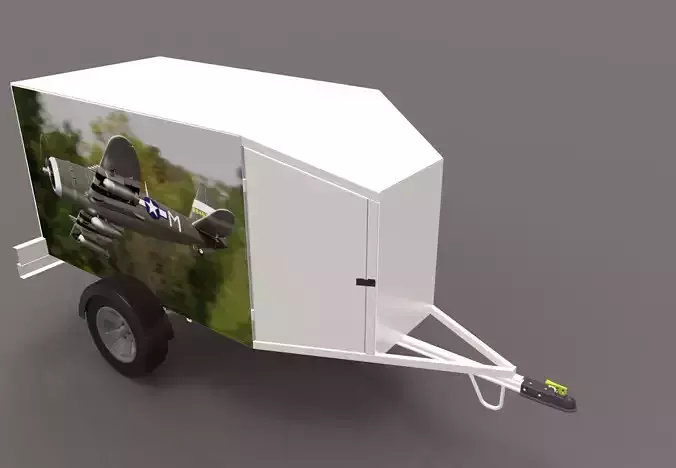 trailer for aeromodelling