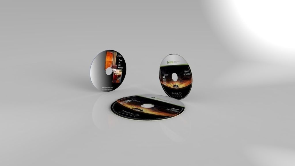 Compact Disk Free 3D model_2