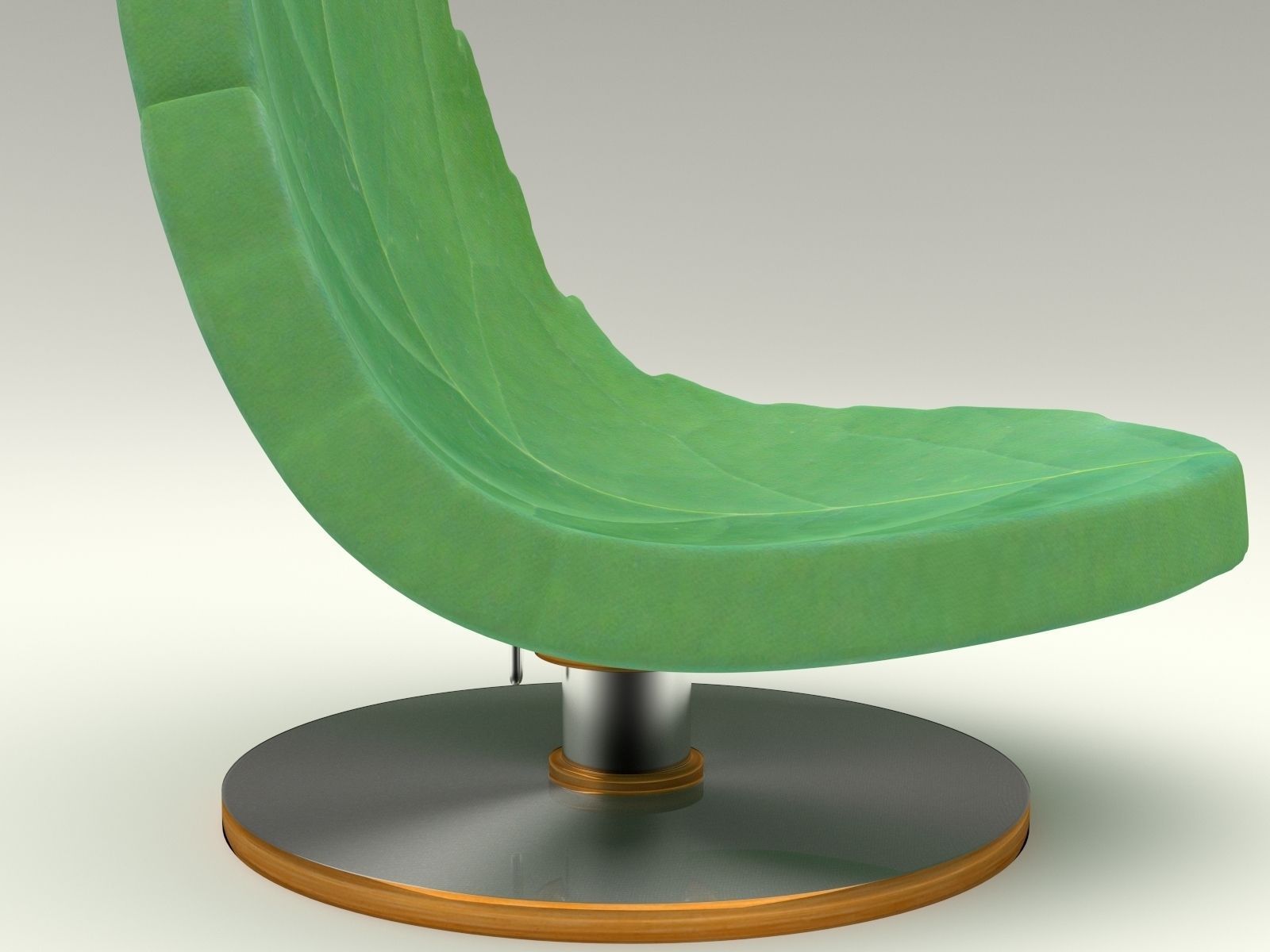Nature chair leaf 3D Model .max .obj .fbx .c4d .ma .mb .blend