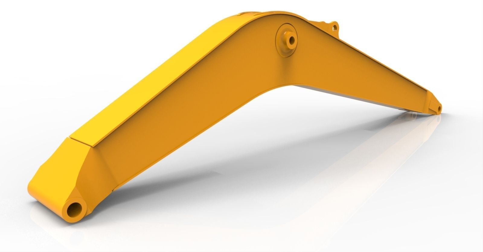 Excavator boom free 3D model CGTrader