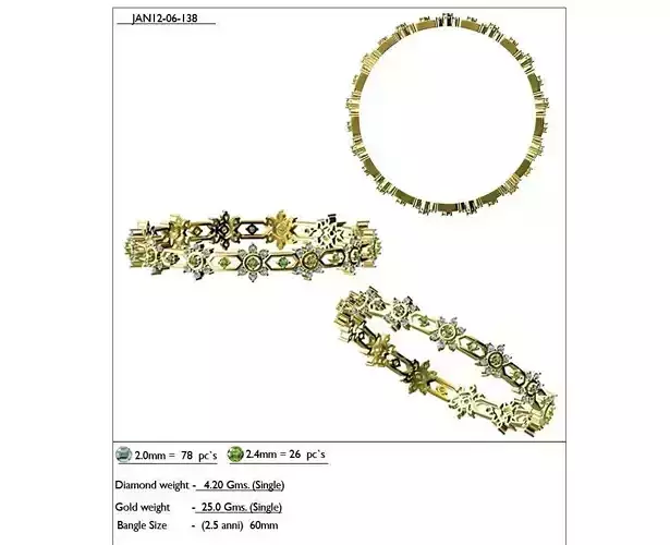 Flower Shape Eternity Ring With Diamonds