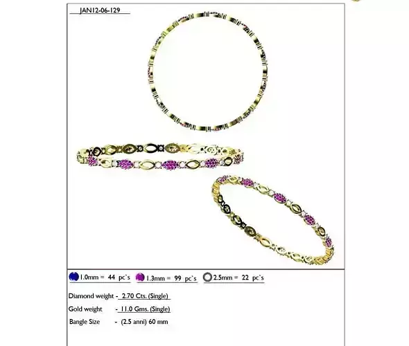 Gold Eternity Ring With Gemstones 8