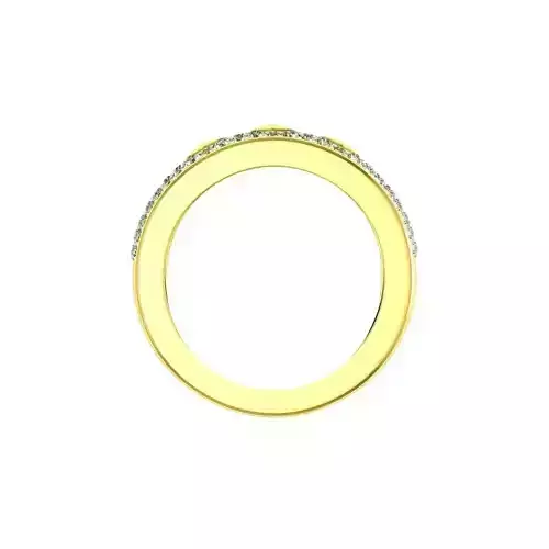 Gold Engagement Ring With Diamonds 86