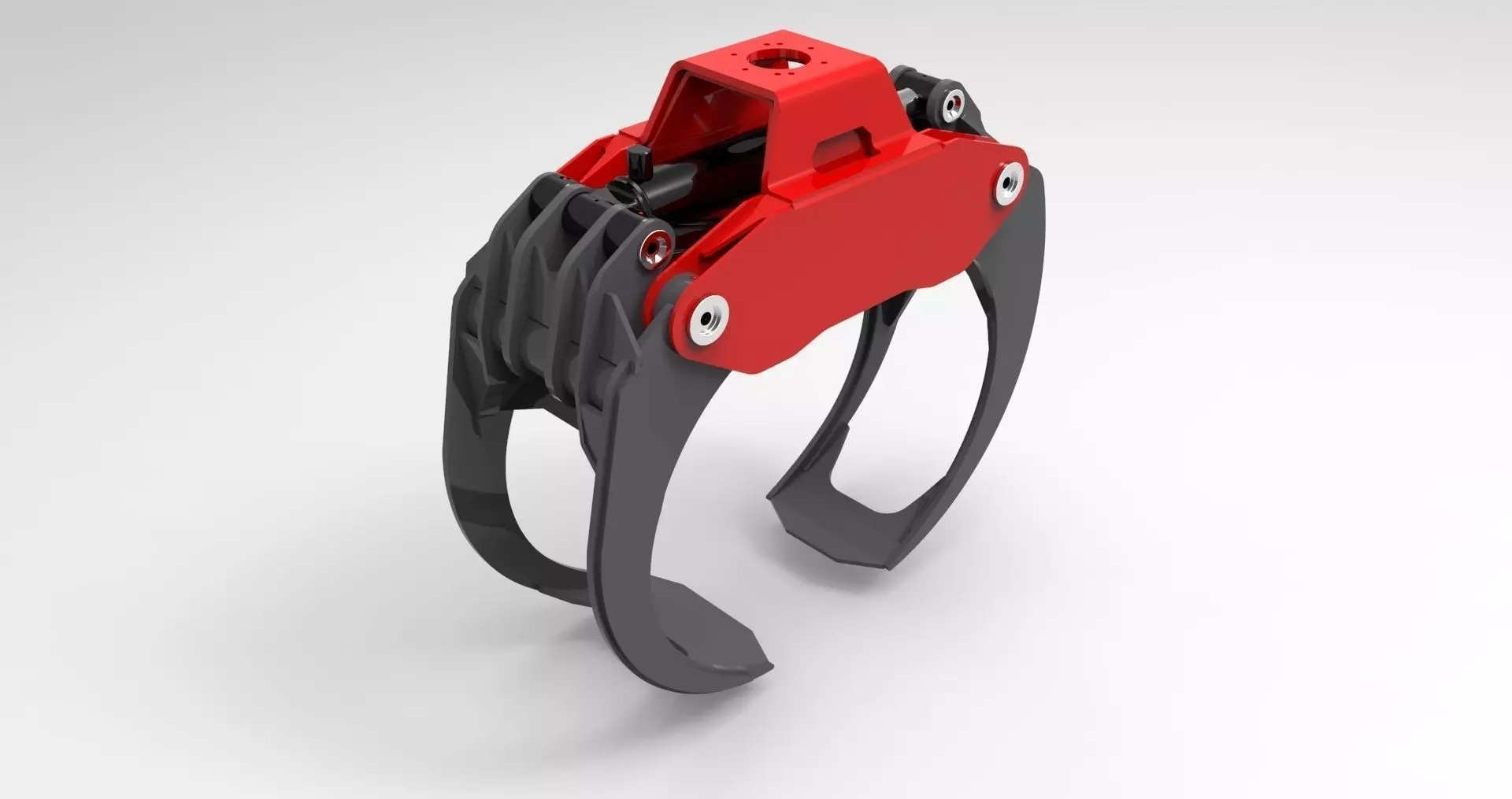 grapple-3 clamp Free 3D model_0