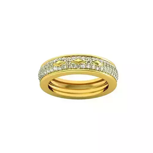 Gold Engagement Ring With Diamonds 89