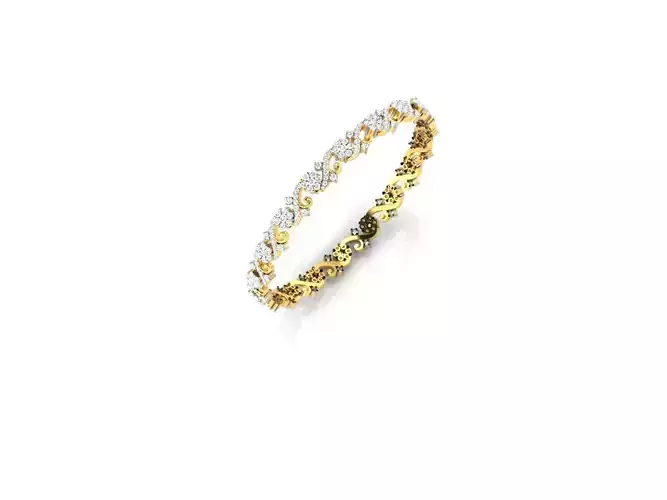 Eternity Ring With Multicolor Gemstones