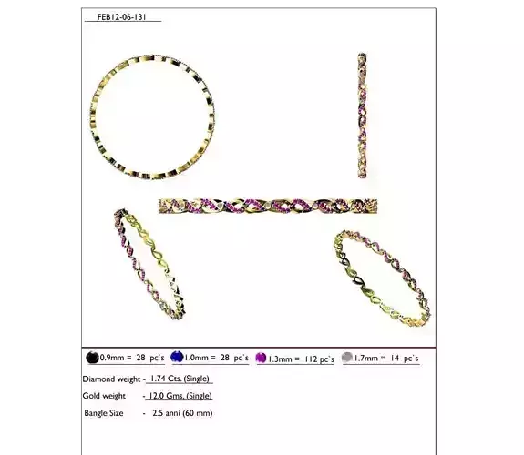 Eternity Ring With Gemstones 3