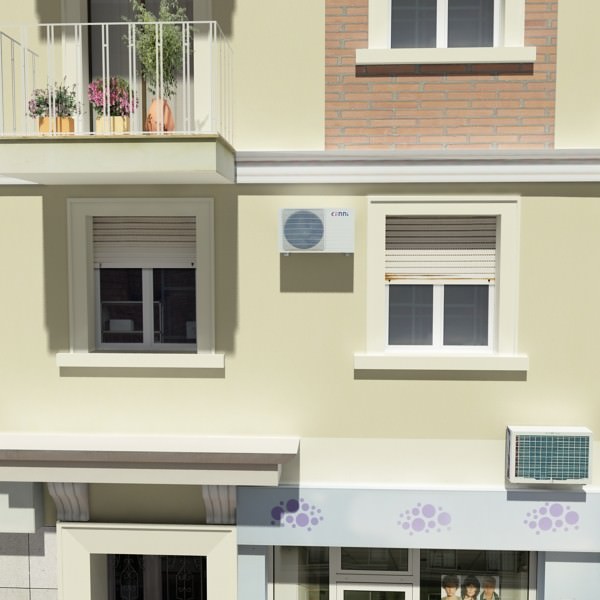 Photorealistic Low Poly Building 3D model_8