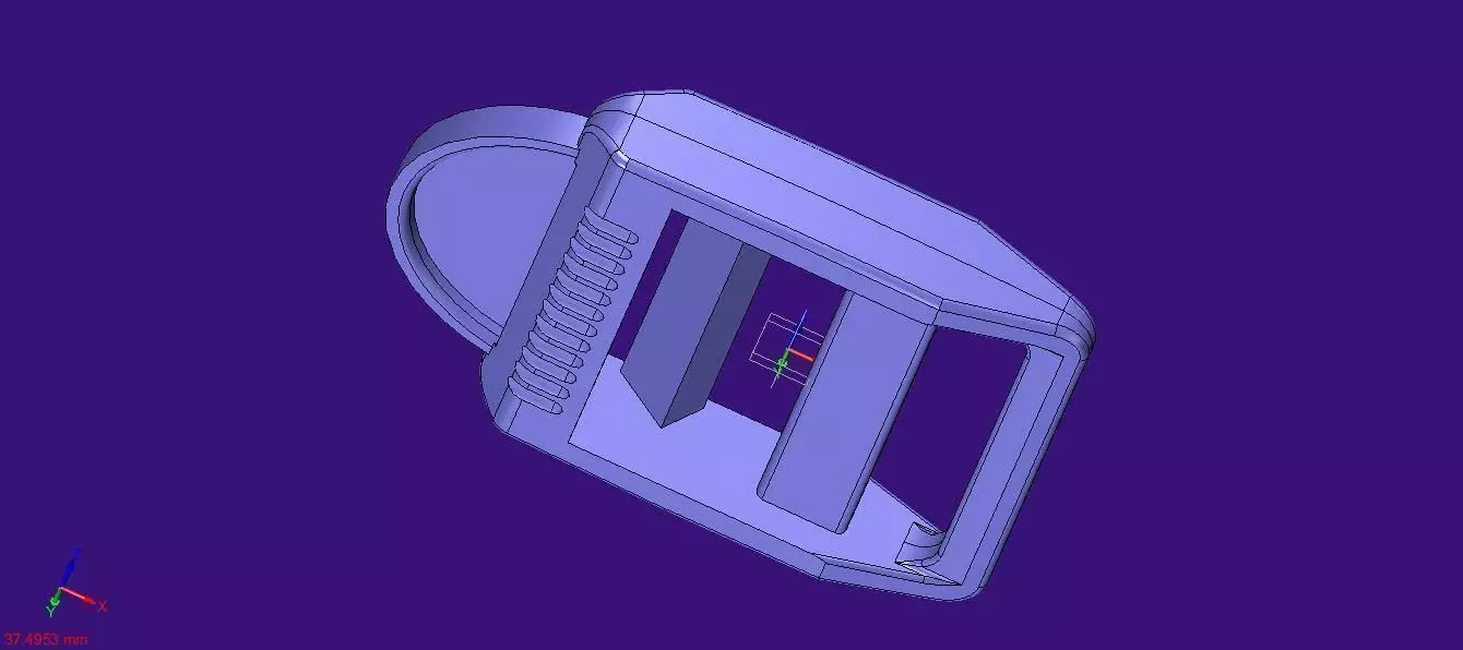 Clasp belt buckle Free 3D model