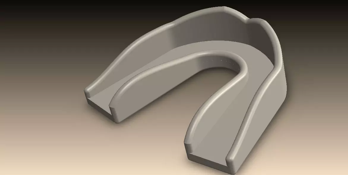 protects teeth Free 3D model_0