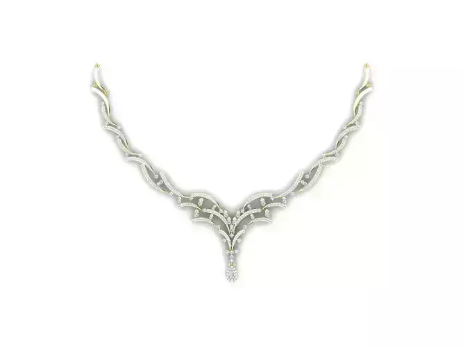 Necklace With Diamonds 8