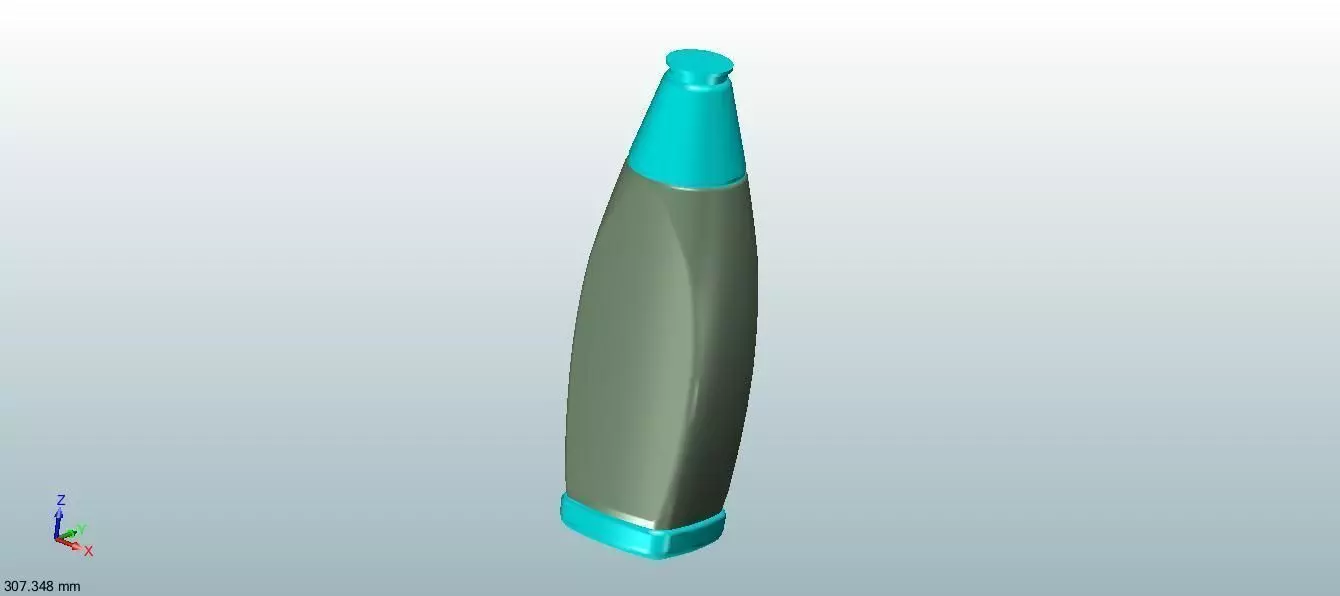 Bottle bullet Free 3D model
