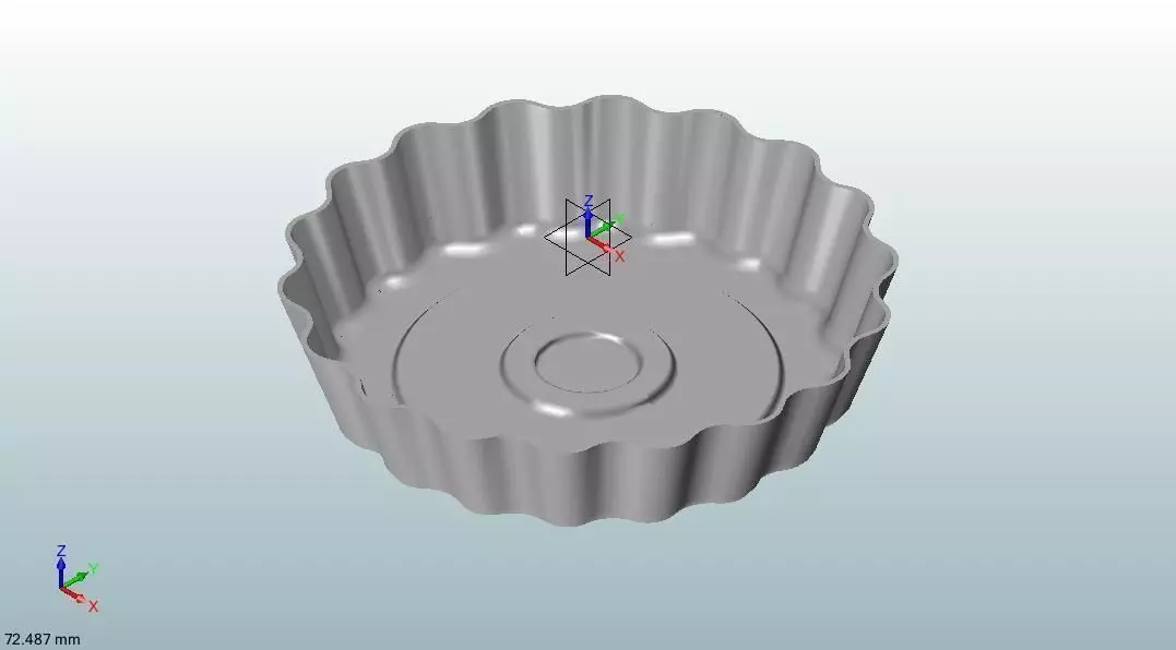 Cake mold 02 Free 3D model_0