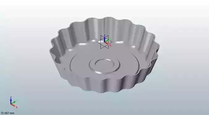 Cake mold 02 Free 3D model
