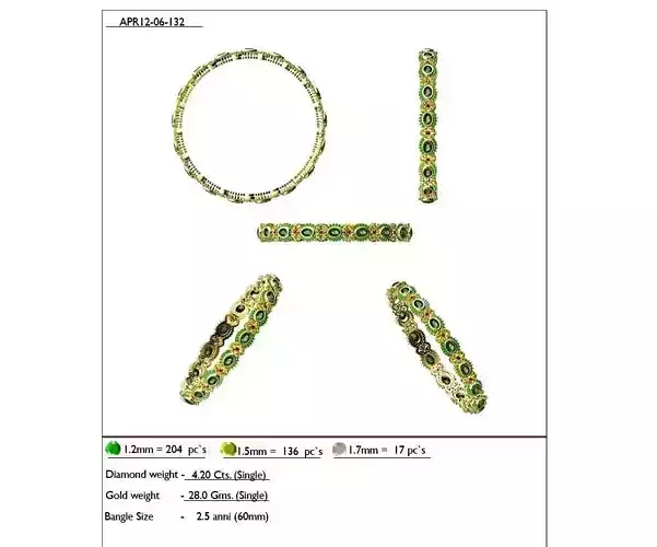 Gold Eternity Ring With Gemstones 11