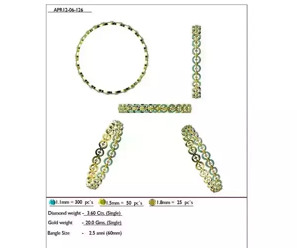 Gold Eternity Ring With Gemstones 14