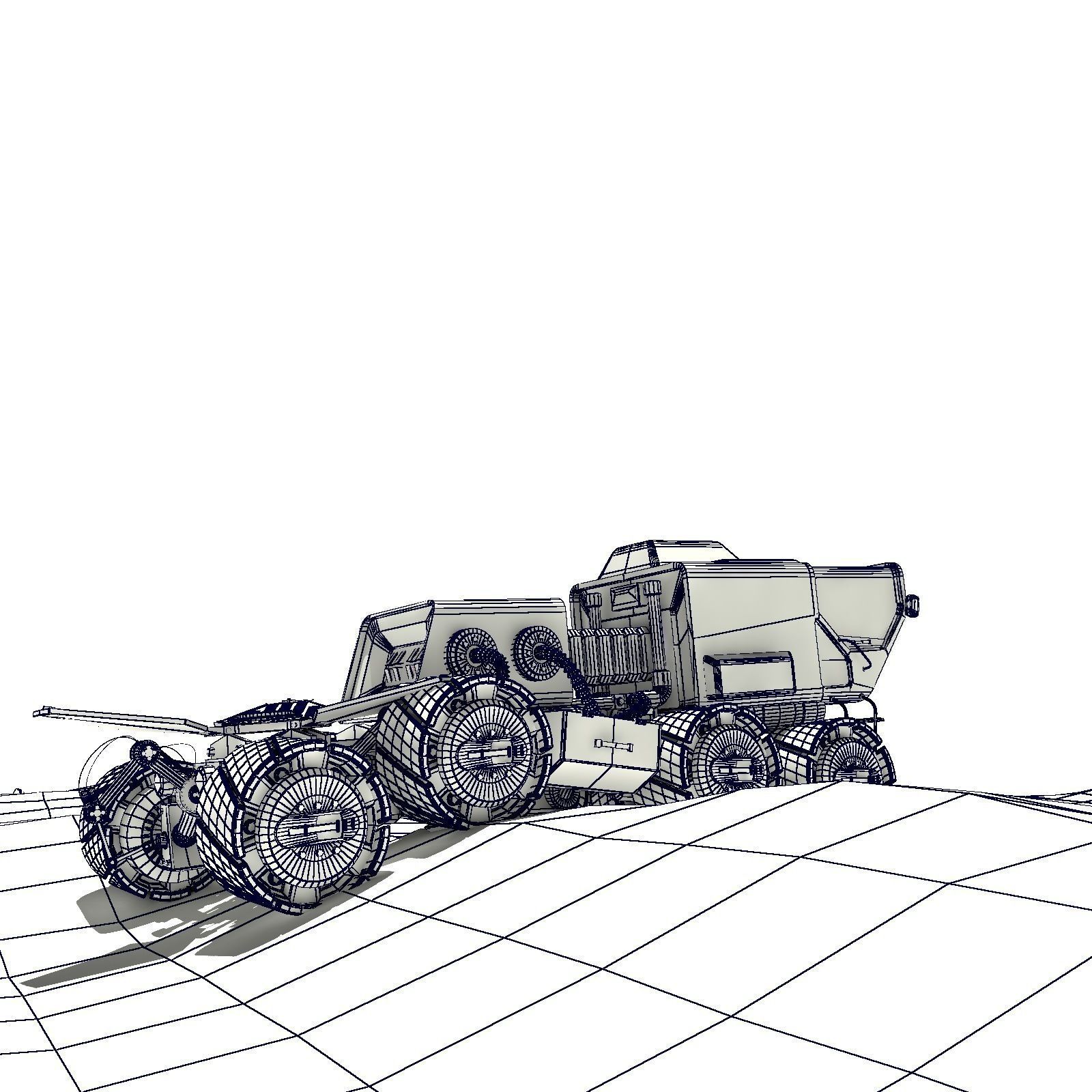 Mars Rover 3D model_5