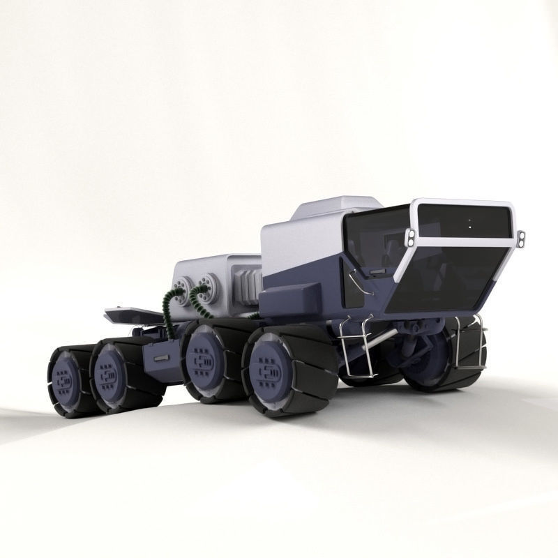 Mars Rover 3D model_3