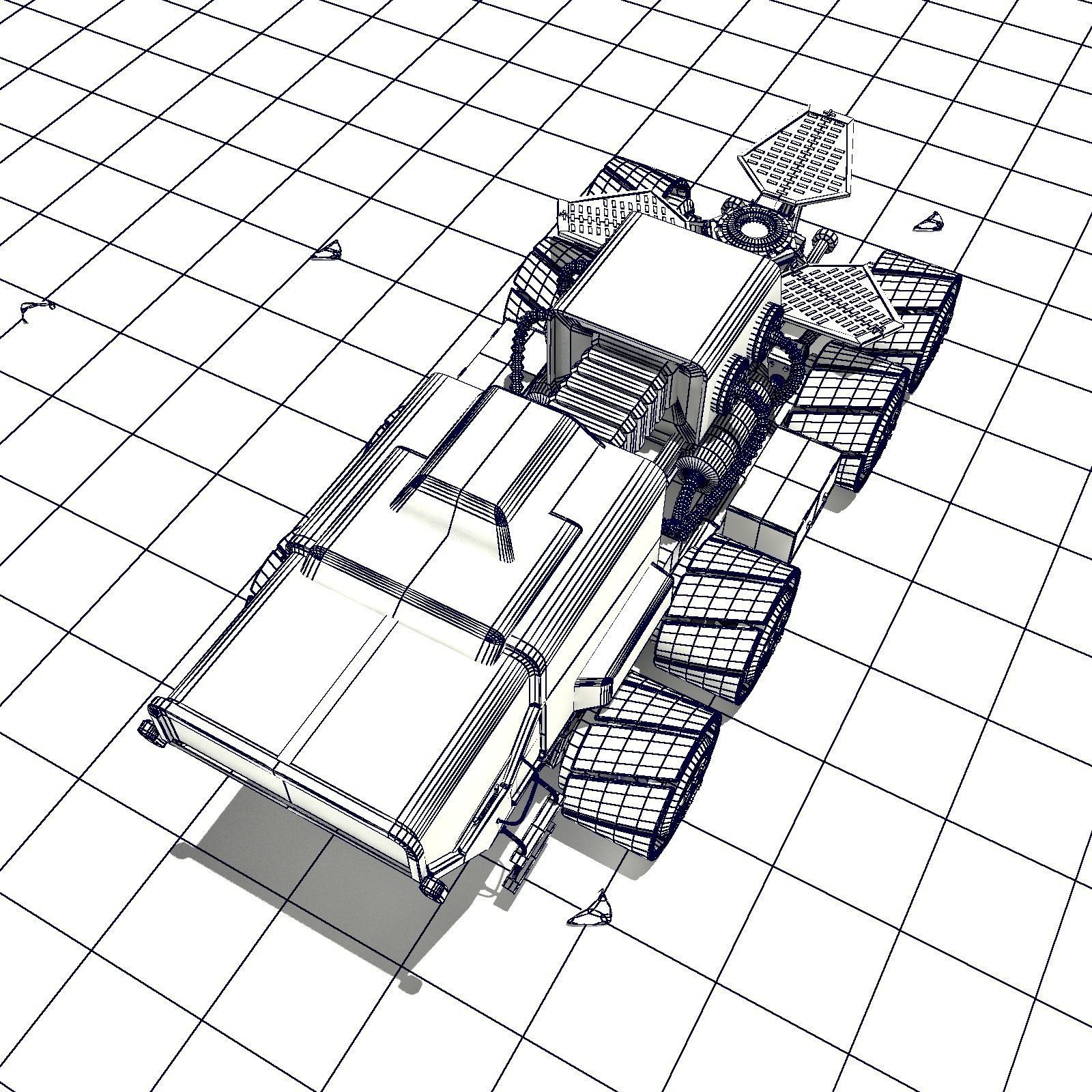 Mars Rover 3D model_8