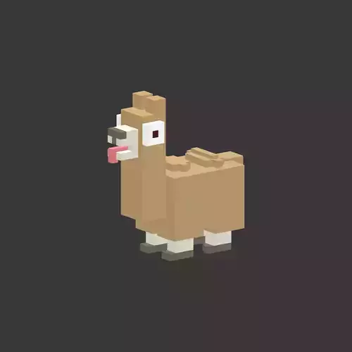 Voxel Characters - Camel