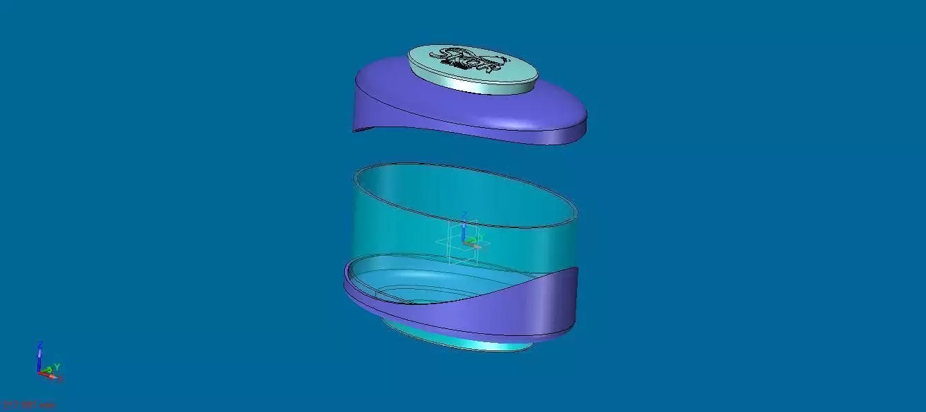 SUGAR bottle Free 3D model_0