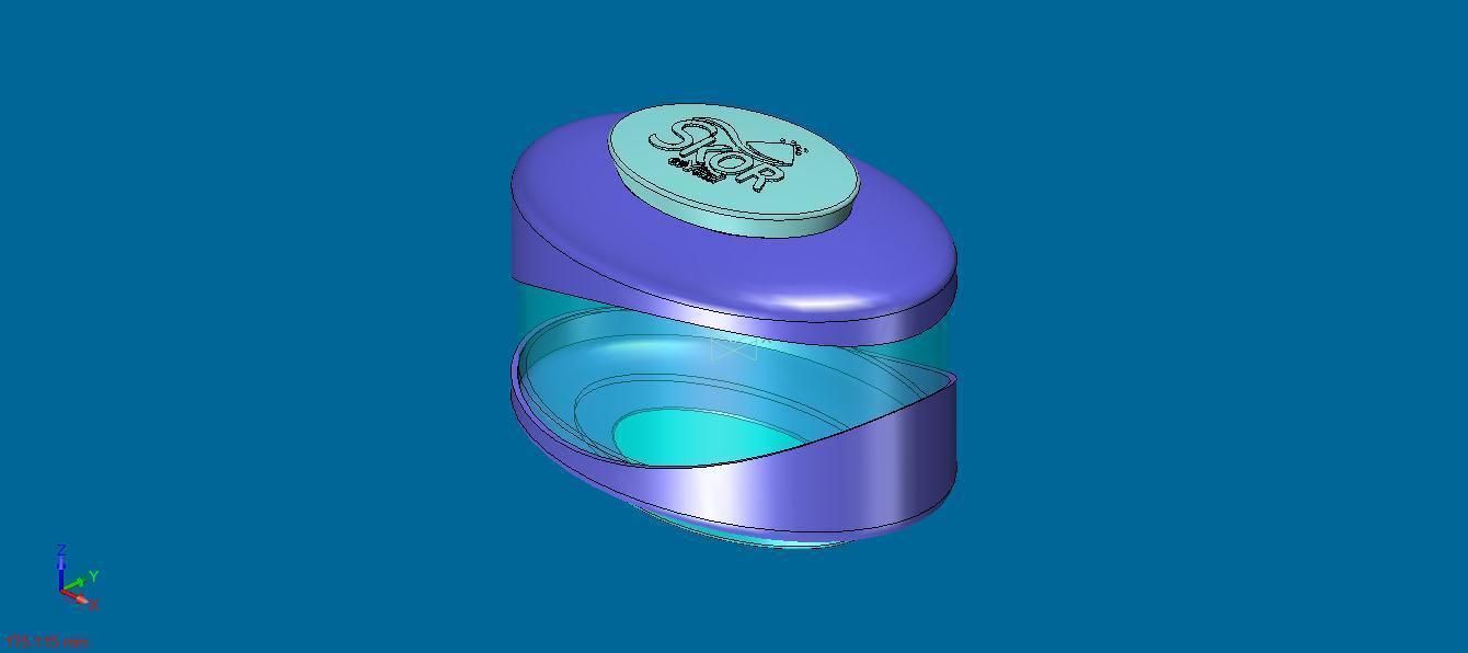 SUGAR bottle Free 3D model_1